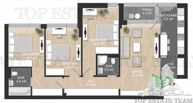 Apartamento de Cuatro Dormitorios en Venta en Zona Norte - foto 9