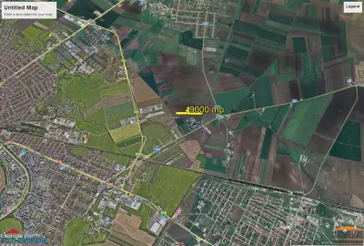 Teren de 9000 mp langa Dolly Trans si Uzina de Apa 2 - foto 3