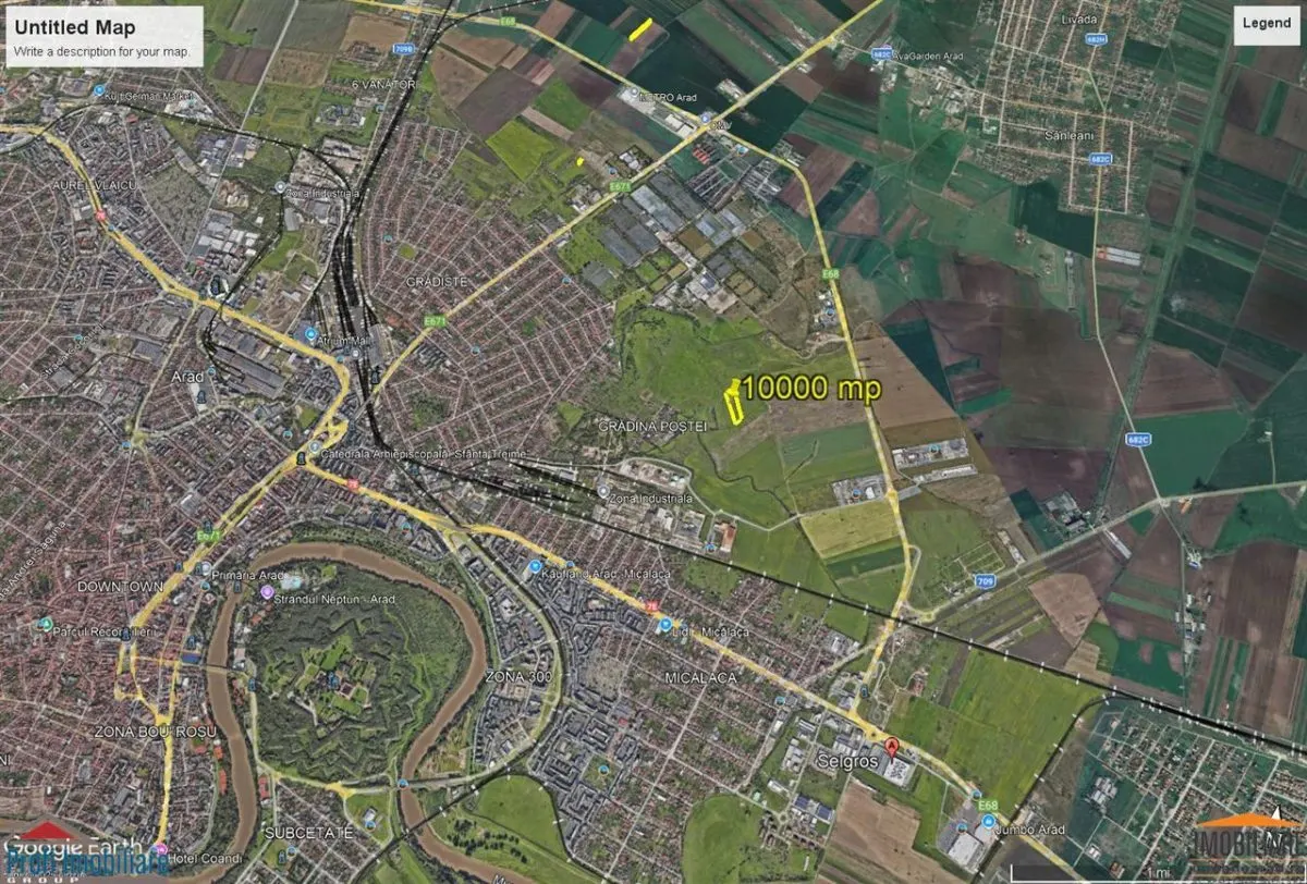 Teren de 10.000 mp in zona Gradina Postei - foto 6