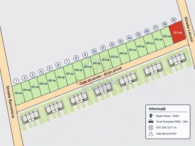 Parcele teren intravilan - Valea Lupului - Valea Lupului