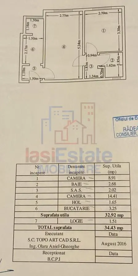 Two-Bedroom Apartment, Podu Ros - foto 12