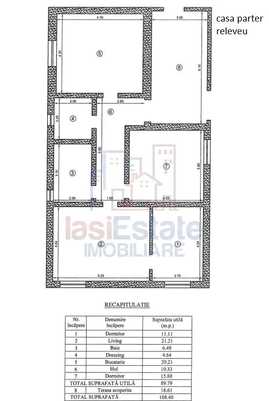 House / villa for sale 108 sqm in Valea Adanca - foto 22