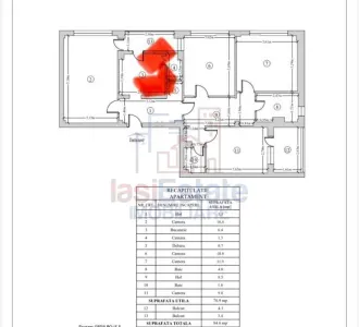 4卧室开放式格局公寓，市中心伊阿什 - Iasi