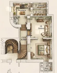 Apartment with 2 bedrooms for sale 64 sqm in Timisoara, Iosefin area - Timisoara