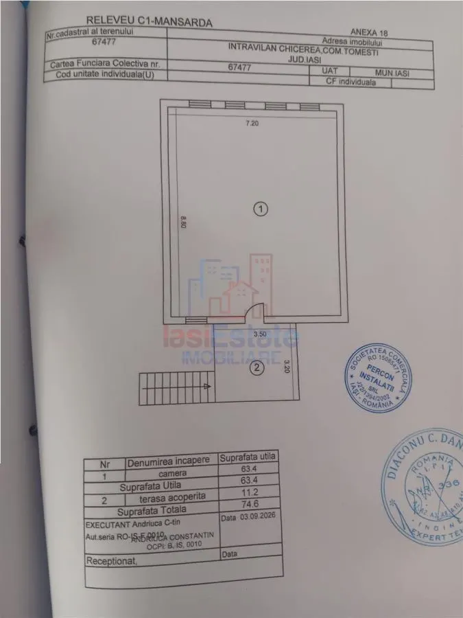 Chicirea Tomesti la sosea Vila P+M SC=140mp Teren 2200mp amenajat vie livada - foto 18