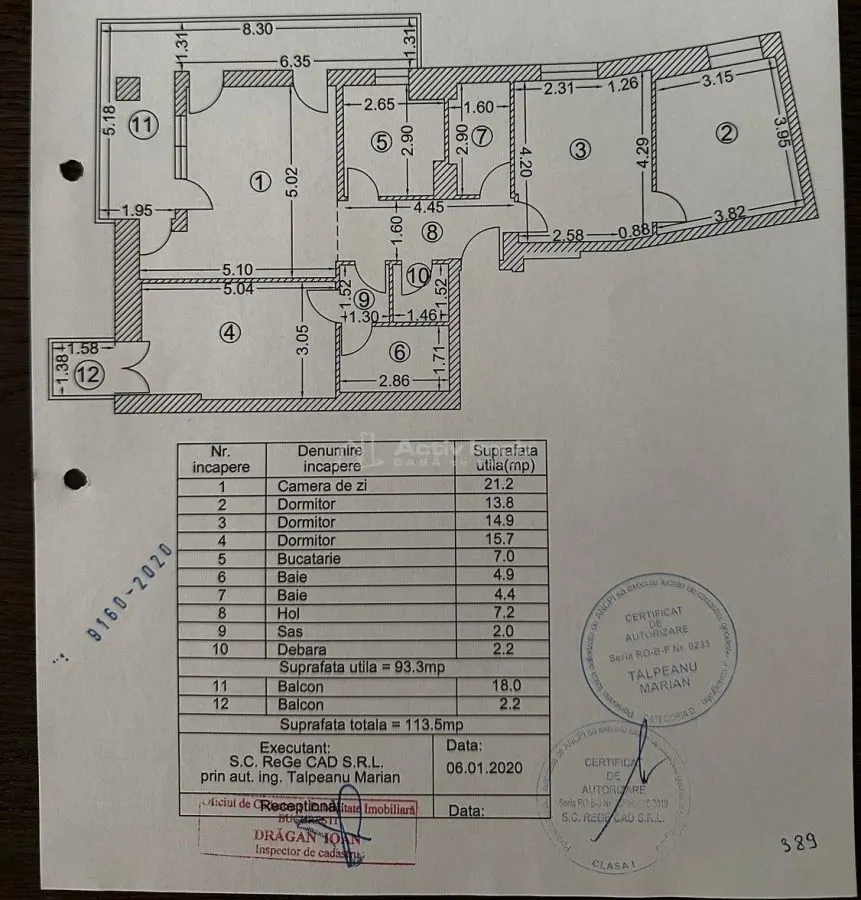 Apartment with 4 bedrooms for rent 114 sqm in Bucuresti, Unirii area - foto 18