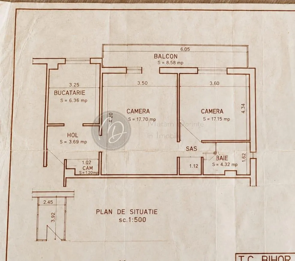 Apartment with 2 bedrooms for sale 45.66 sqm in Oradea, Rogerius area - foto 10
