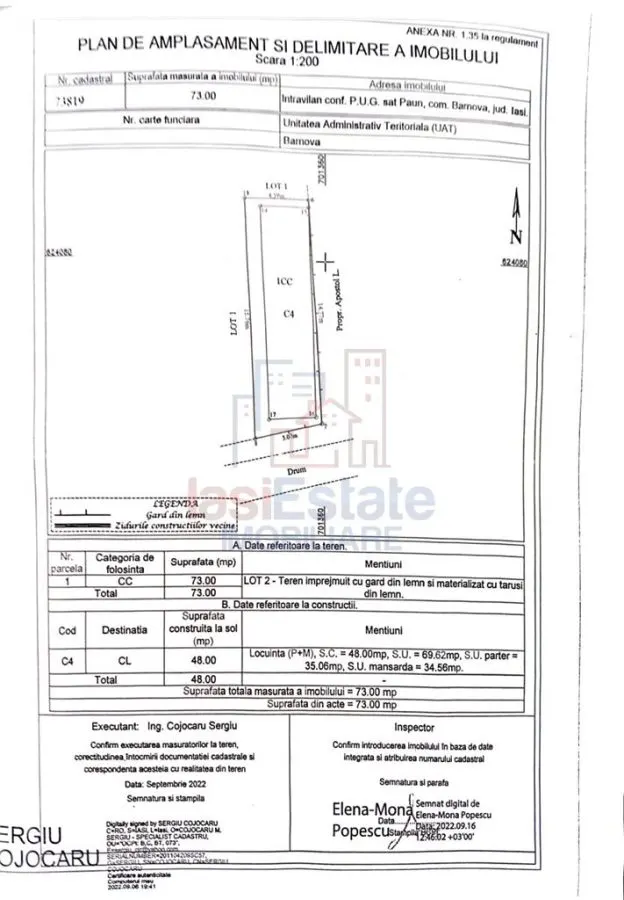 Releu Bucium padure Viluta P+M SU=70mp Teren 73mp - foto 6