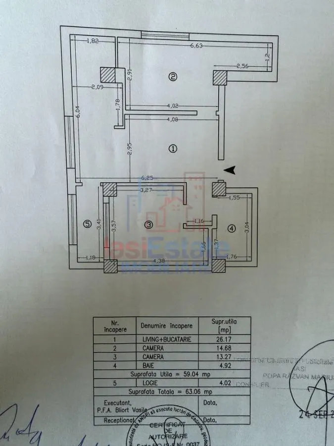 Apartament 3 camere Copou - foto 13